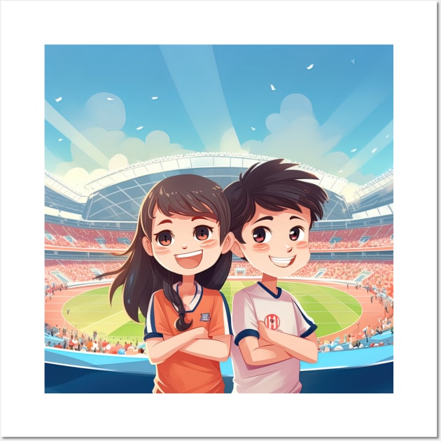 Stadium Wall Art by ComicsFactory